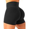 imageScrunch Butt Gym Shorts High Waisted Workout Biker Shorts Running Athletic Booty Shorts for Women Black2 Black
