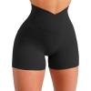 imageScrunch Butt Gym Shorts High Waisted Workout Biker Shorts Running Athletic Booty Shorts for Women Black2 Black