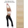 imageTapata Flare Leggings for Women 28303234 Petite Tall Long Inseam Butt Lift Yoga Pants with Pockets Gym Scrunch WorkoutNavy Blue
