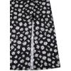 imageAvanova Women Boho Floral Slit Maxi Skirt Split Thigh High Waisted Long Sexy SkirtBlack Daisy