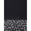 imageAvanova Women Boho Floral Slit Maxi Skirt Split Thigh High Waisted Long Sexy SkirtFloral Black