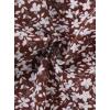 imageAvanova Women Boho Floral Slit Maxi Skirt Split Thigh High Waisted Long Sexy SkirtFloral Brown