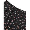 imageAvanova Women Boho Floral Slit Maxi Skirt Split Thigh High Waisted Long Sexy SkirtFloral Pink