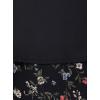 imageAvanova Women Boho Floral Slit Maxi Skirt Split Thigh High Waisted Long Sexy SkirtFloral Red