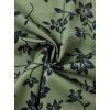 imageAvanova Women Boho Floral Slit Maxi Skirt Split Thigh High Waisted Long Sexy SkirtGreen Floral