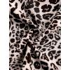 imageAvanova Women Boho Floral Slit Maxi Skirt Split Thigh High Waisted Long Sexy SkirtKhaki Leopard