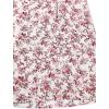 imageAvanova Women Boho Floral Slit Maxi Skirt Split Thigh High Waisted Long Sexy SkirtPink Floral