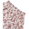 imageAvanova Women Boho Floral Slit Maxi Skirt Split Thigh High Waisted Long Sexy SkirtPink Floral