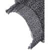 imageAvanova Women Mesh Asymmetrical Mermaid Midi Skirt High Waist Fishtail Long SkirtFloral Black