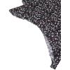 imageAvanova Women Mesh Asymmetrical Mermaid Midi Skirt High Waist Fishtail Long SkirtFloral Black B