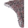 imageAvanova Women Mesh Asymmetrical Mermaid Midi Skirt High Waist Fishtail Long SkirtFloral Muticolor