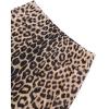 imageAvanova Women Mesh Asymmetrical Mermaid Midi Skirt High Waist Fishtail Long SkirtKhaki Leopard