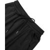 imageAvanova Women Slit Midi Skirt High Waisted Split Summer Casual Drawstring Pockets Sweat SkirtBlack