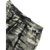 imageAvanova Women Slit Midi Skirt High Waisted Split Summer Casual Drawstring Pockets Sweat SkirtCamo Green
