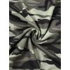 imageAvanova Women Slit Midi Skirt High Waisted Split Summer Casual Drawstring Pockets Sweat SkirtCamo Green