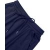 imageAvanova Women Slit Midi Skirt High Waisted Split Summer Casual Drawstring Pockets Sweat SkirtNavy