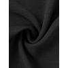 imageAvanova Women Color Block V Neck Blouse Shirt Short Sleeve Work Top Black White Medium