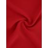 imageAvanova Women Leopard Print Ruffle V Neck Top 34 Long Sleeves Work Business Blouses ShirtDark Red