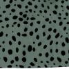 imageAvanova Women Leopard Print Ruffle V Neck Top 34 Long Sleeves Work Business Blouses ShirtGreen