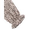 imageAvanova Women Leopard Print Ruffle V Neck Top 34 Long Sleeves Work Business Blouses ShirtKhaki