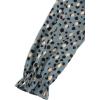 imageAvanova Women Polka Dot Long Sleeve Blouse Shirts Work Mock Neck Ruffle TopLeopard Green Gold