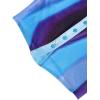 imageAvanova Women Sheer Mesh Button Down Crop Top Bell Sleeve Asymmetrical Hem ShirtTie Dye Blue