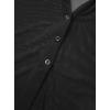 imageAvanova Women Sheer Mesh Crop Top Button Down Slim Fit Long Sleeve Blouse ShirtBlack