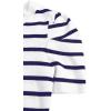 imageAvanova Women Striped Puff Short Sleeve Tops Ribbed Knit Summer Casual Shirts BlouseWhite Blue
