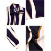 imageAvanova Women Tie Neck Bishop Long Sleeve Shirts Casual Work Blouses TopsRoyal Blue