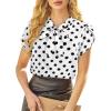White Polka Dots