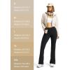 imageTapata Petite Womens Bootcut Yoga Pants 26quot28quot Inseam High Waist Workout Flare Leggings with PocketsBlack