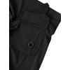 imageAvanova Women Faux Leather Butt Lifting Leggings Flare High Waist Sexy Bell Bottom PantsBlack B