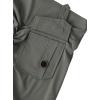 imageAvanova Women Faux Leather Butt Lifting Leggings Flare High Waist Sexy Bell Bottom PantsGrey