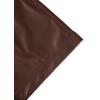 imageAvanova Women Faux Leather High Waisted Shorts Pleated Casual Summer ShortsBrown