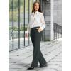 imageTapata Petite Womens Wide Leg Yoga Pants 2628 High Waist Stretch Loose Lounge Sweatpants Dress Work Casual with PocketsDark Grey