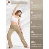 imageTapata Petite Womens Wide Leg Yoga Pants 2628 High Waist Stretch Loose Lounge Sweatpants Dress Work Casual with PocketsKhaki