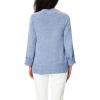 imageTapata Womens Pullover Sweaters Knit Long Sweater Crew Neck Ribbed Collar Cozy Sweater Long Sleeve Loose Fit Jumper Tops