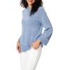 imageTapata Womens Pullover Sweaters Knit Long Sweater Crew Neck Ribbed Collar Cozy Sweater Long Sleeve Loose Fit Jumper Tops