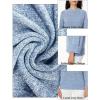 imageTapata Womens Pullover Sweaters Knit Long Sweater Crew Neck Ribbed Collar Cozy Sweater Long Sleeve Loose Fit Jumper Tops