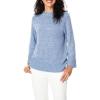 imageTapata Womens Pullover Sweaters Knit Long Sweater Crew Neck Ribbed Collar Cozy Sweater Long Sleeve Loose Fit Jumper Tops