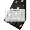 imageAvanova Women Gold Dot Print Long Sleeve Button Down Shirt Work Business Blouse Top Gold Dot Black XXLarge