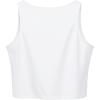 imageAvanova Womens Dragon Graphic Print Round Neck Sleeveless Crop Top Tank ShirtsWhite Yf