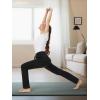 imageTapata Petite Womens 26quot28quot Inseam Sweatpants Cotton Lounge Yoga Pants Casual Open Bottom Workout Zipper Pocket JoggersBlack