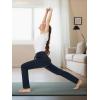 imageTapata Petite Womens 26quot28quot Inseam Sweatpants Cotton Lounge Yoga Pants Casual Open Bottom Workout Zipper Pocket JoggersNavy Blue
