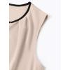 imageAvanova Women V Neck Tank Top Sleeveless Work Business Casual Blouse ShirtApricot