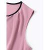 imageAvanova Women V Neck Tank Top Sleeveless Work Business Casual Blouse ShirtDusty Pink