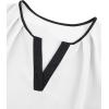 imageAvanova Women V Neck Tank Top Sleeveless Work Business Casual Blouse ShirtWhite