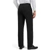 imageTapata Mens 28quot30quot32quot Inseam Elastic Waist Pants for Seniors Straight Leg Stretch Slacks for Elderly with Zipper FlyBlack