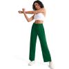 imageTapata Womens 28303234 Inseam Track Pants Loose Straight Leg Jogging Sweatpants WarmUp Sports Athletic RunningGreen