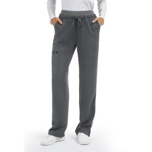 imageTapata Scrub Pants for Petite Women 26quot28quot Inseam Straight Leg Cargo Drawstring Bottoms with 5 PocketsSlate